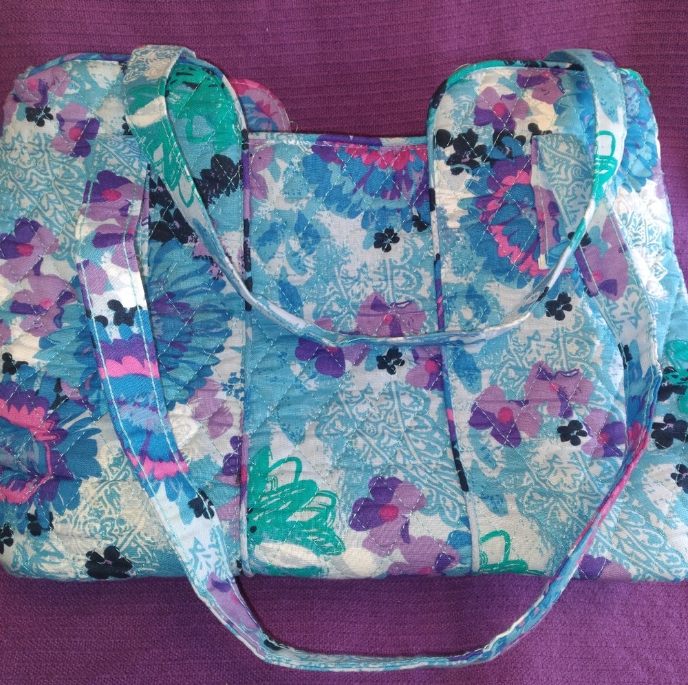 Mary Maxim Quilted Shoulder/Hand Bag